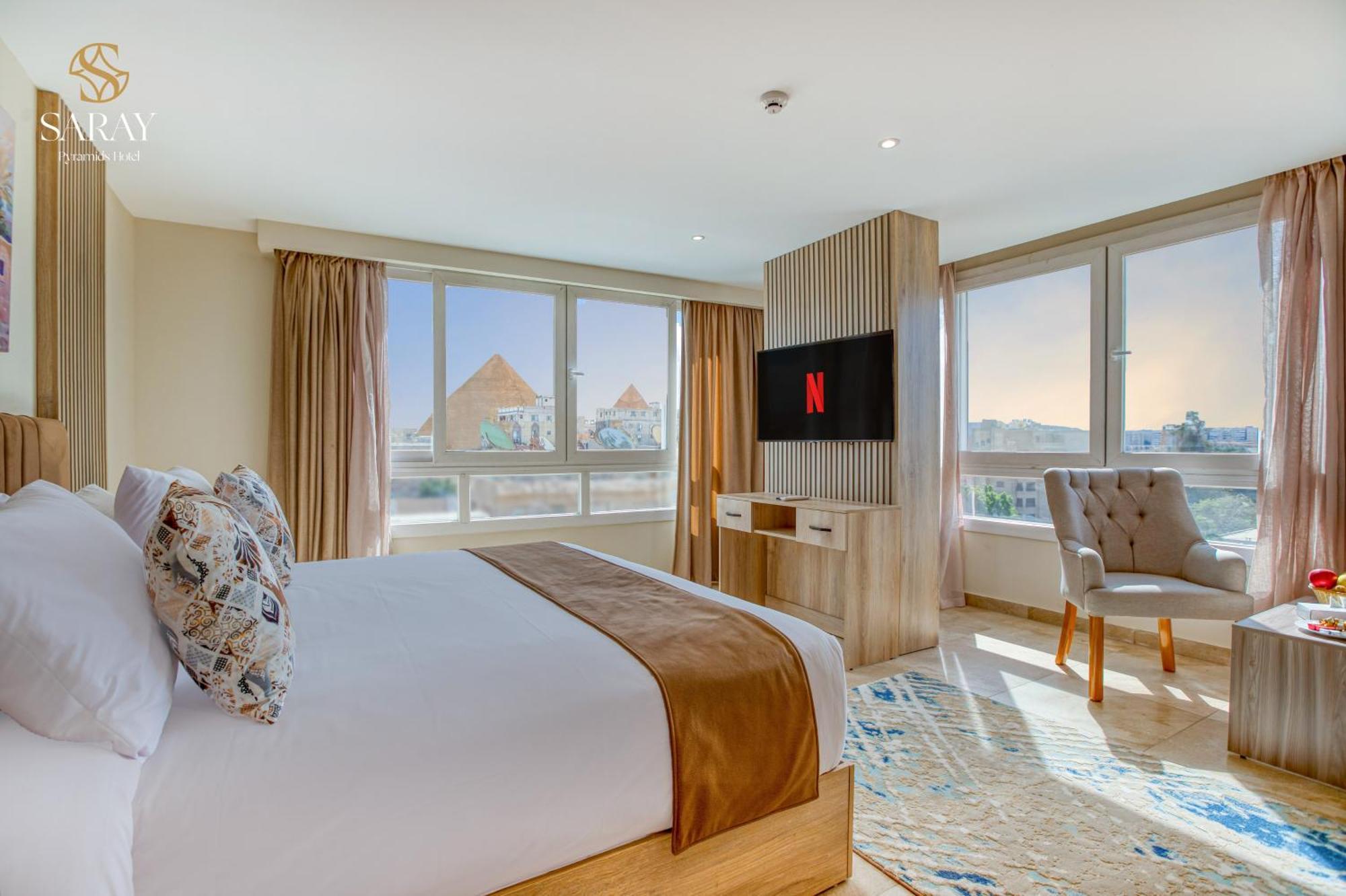 Saray Pyramids & Museum View Hotel Kafret el-Gabal 객실 사진